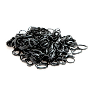 Elastice invizibile pentru par Cupio set 300 - Black