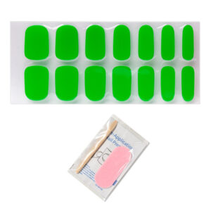 Sticker pentru unghii din gel pinx. - Perfect Green