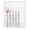 Capete Freza Unghii Diamantate LUXORISE #22, set 5 buc