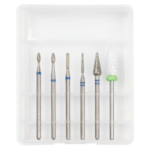 Capete Freza Unghii LUXORISE #01, set 6 buc