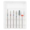 Capete Freza Unghii LUXORISE #03, set 6 buc