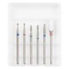Capete Freza Unghii LUXORISE #05, set 6 buc