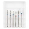 Capete Freza Unghii LUXORISE #08, set 6 buc