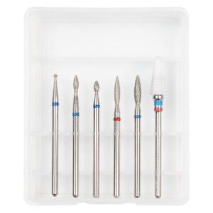 Capete Freza Unghii LUXORISE #08, set 6 buc