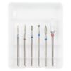 Capete Freza Unghii LUXORISE #09, set 6 buc