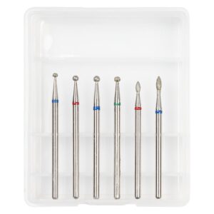 Capete Freza Unghii LUXORISE #12, set 6 buc