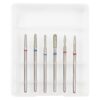 Capete Freza Unghii LUXORISE #14, set 6 buc