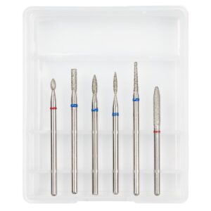 Capete Freza Unghii LUXORISE #15, set 6 buc