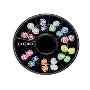 Carusel mini flori cu pietricica 3D