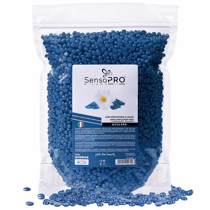 Ceara Epilat Elastica Granule SensoPRO Milano Azulene, 500g Ceara Epilat Elastica Granule SensoPRO Milano Azulene, 500g