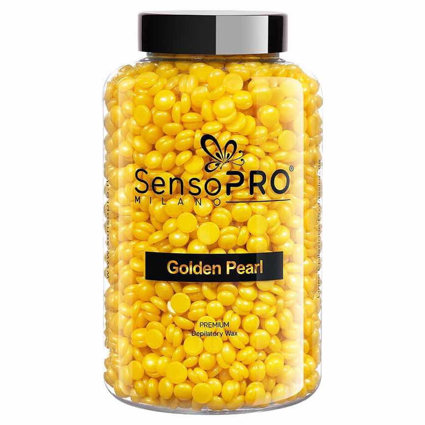 Ceara Epilat Elastica Premium SensoPRO Milano Golden Pearl, 400g Ceara Epilat Elastica Premium SensoPRO Milano Golden Pearl, 400g