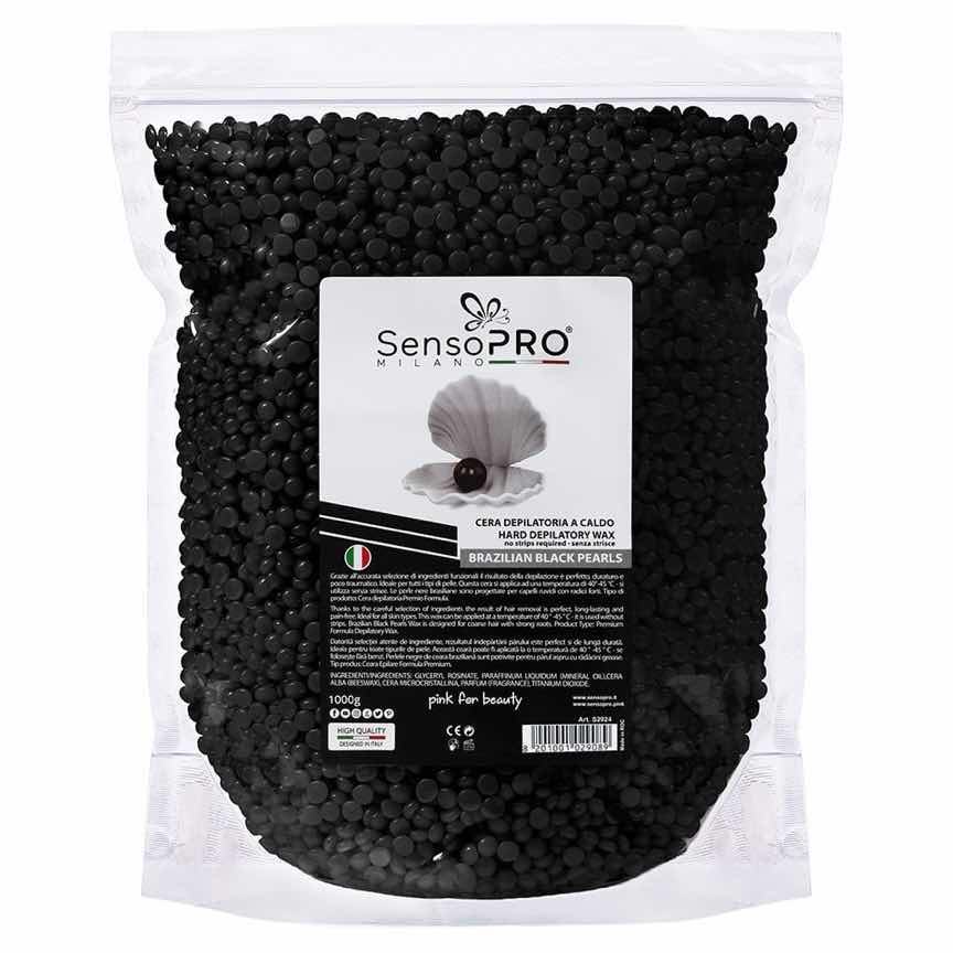 Ceara Epilat Granule SensoPRO Milano Black Pearls, 1000g Ceara Epilat Granule SensoPRO Milano Black Pearls, 1000g