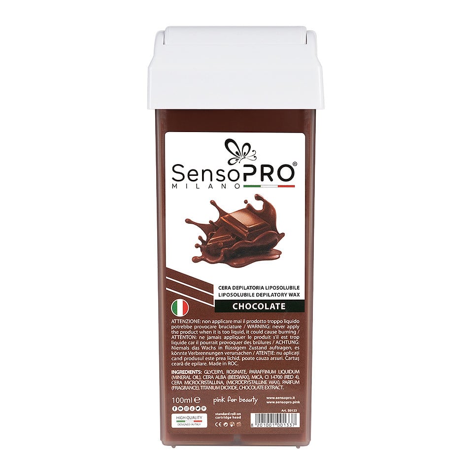 Ceara Epilat Unica Folosinta SensoPRO Milano, Rezerva Chocolate 100 ml Ceara Epilat Unica Folosinta SensoPRO Milano, Rezerva Chocolate 100 ml