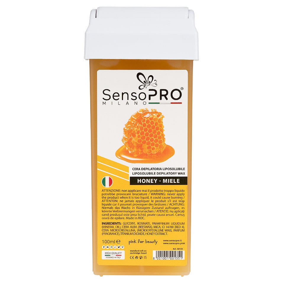 Ceara Epilat Unica Folosinta SensoPRO Milano, Rezerva Miere de Albine 100ml Ceara Epilat Unica Folosinta SensoPRO Milano, Rezerva Miere de Albine 100ml