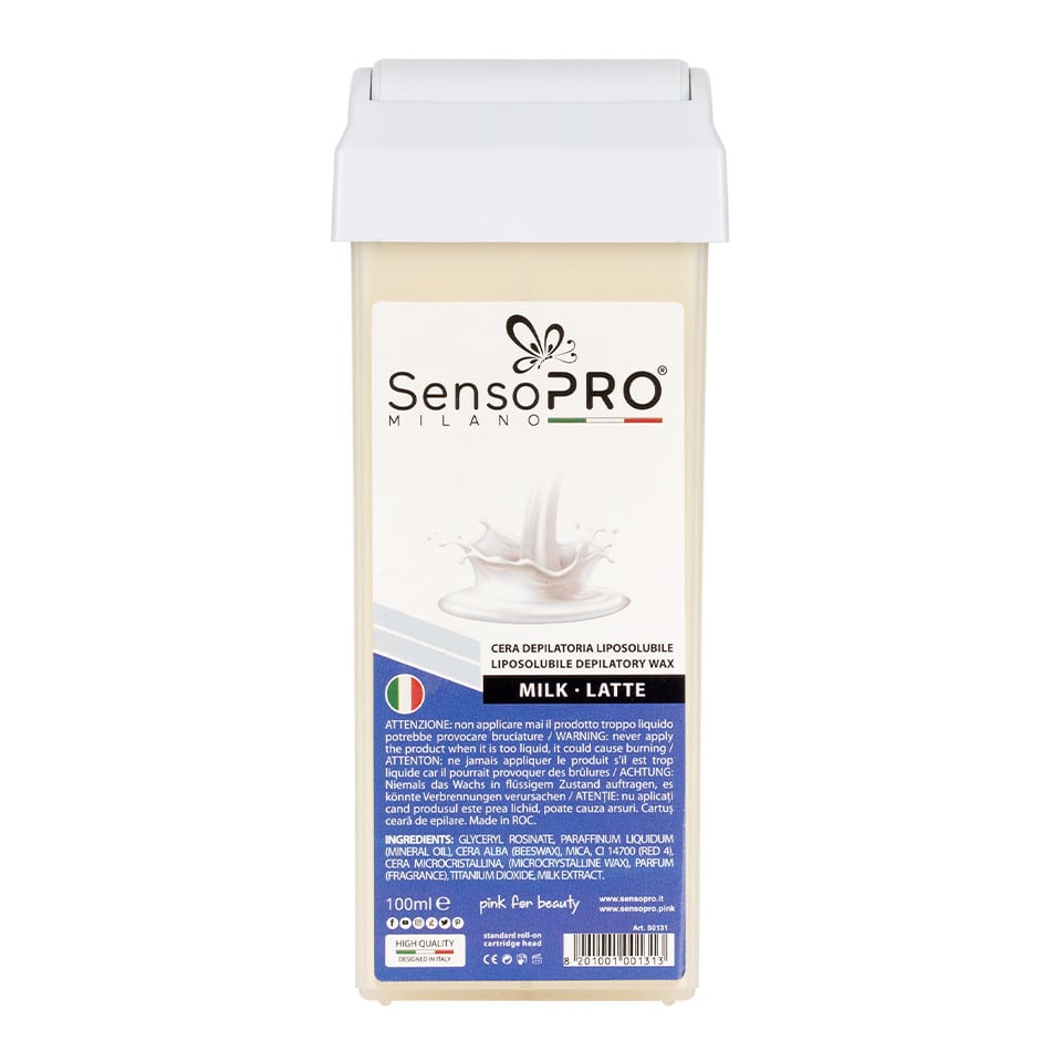 Ceara Epilat Unica Folosinta SensoPRO Milano, Rezerva Milk 100 ml Ceara Epilat Unica Folosinta SensoPRO Milano, Rezerva Milk 100 ml