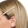 Clame Clips Par Auriu Perlute