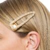 Clame Par Perle si Cristale Ascutit 8 cm