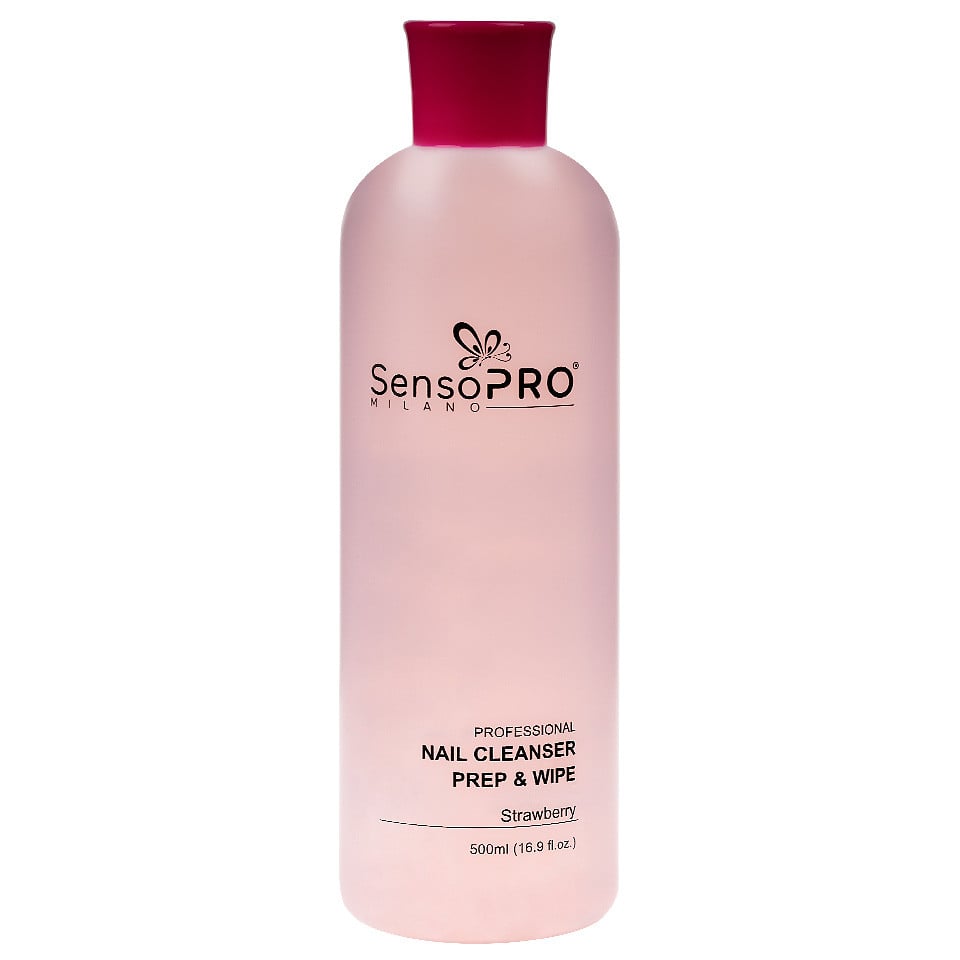 Cleanser Unghii Strawberry SensoPRO Milano, 500ml Cleanser Unghii Strawberry SensoPRO Milano, 500ml