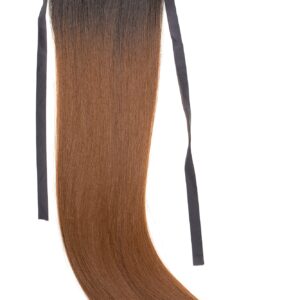 Coada Fibra Sintetica 55cm Ombre Brunet Saten