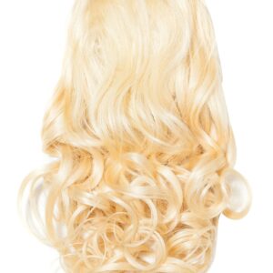 Coada Ondulata Cleste Par Natural Blond Deschis