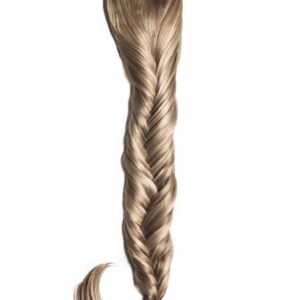Coada Par Impletit Mix Blond Cenusiu