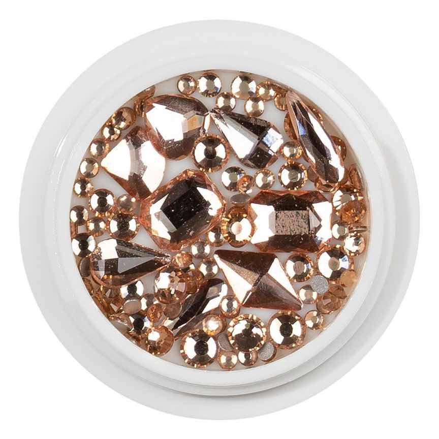 Cristale Unghii LUXORISE, Crystal Peach Cristale Unghii LUXORISE, Crystal Peach