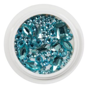 Cristale Unghii LUXORISE, Diamond Aqua