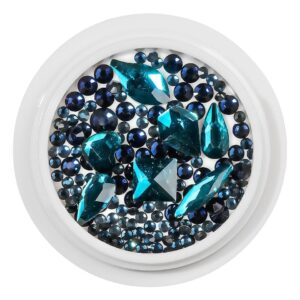 Cristale Unghii LUXORISE, Diamond Blue