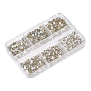 Cristale unghii set 1440 buc Glitz
