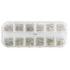 Cutiuta cu ornamente unghii Clear as Crystal
