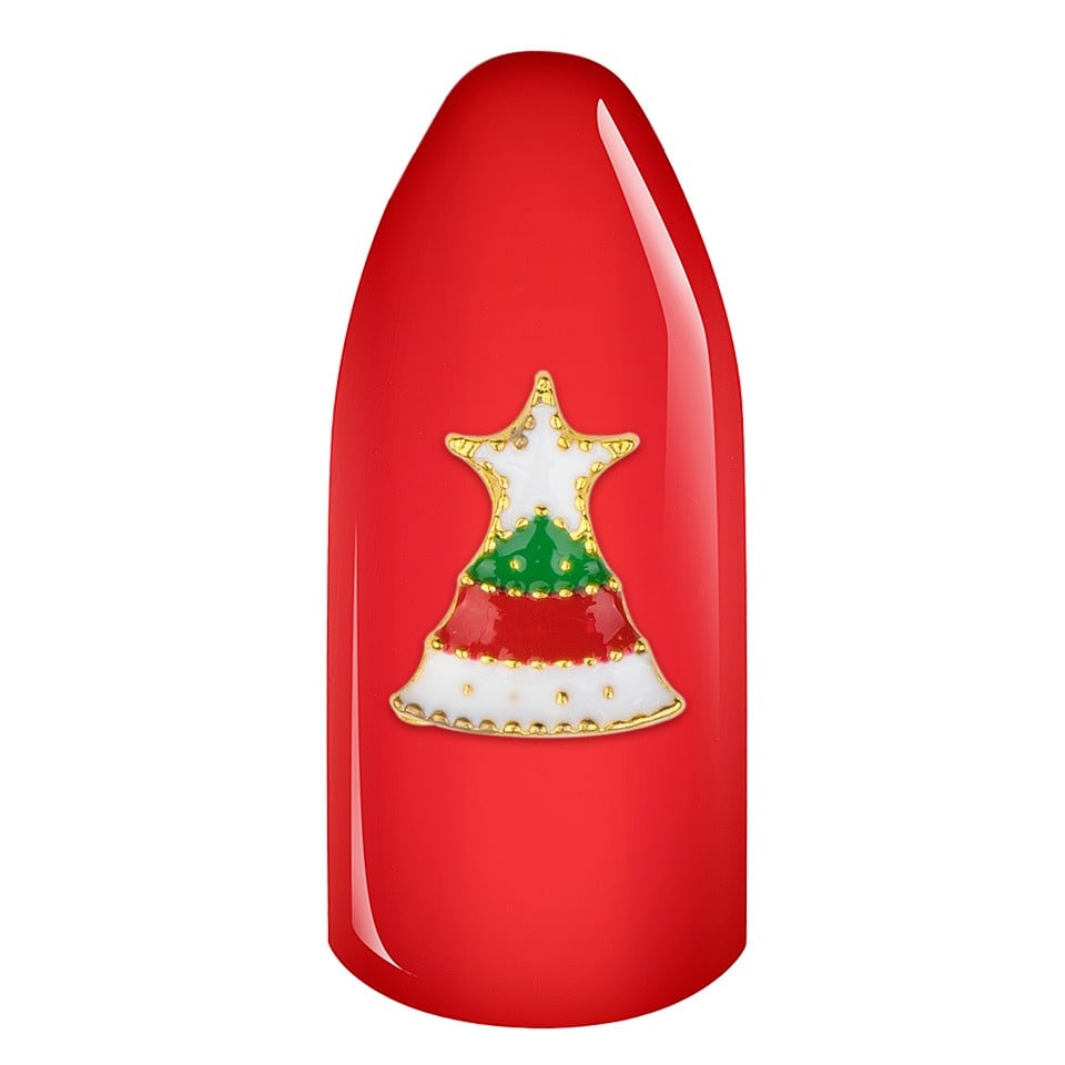 Decoratiune Unghii 3D de Iarna - Bradut #05 Decoratiune Unghii 3D de Iarna - Bradut #05