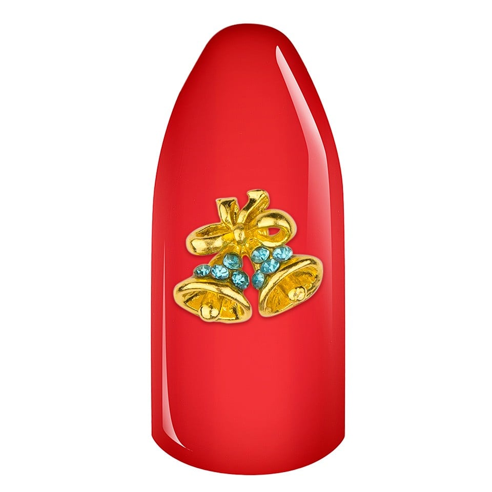 Decoratiune Unghii 3D de Iarna - Clopotei #07 Decoratiune Unghii 3D de Iarna - Clopotei #07