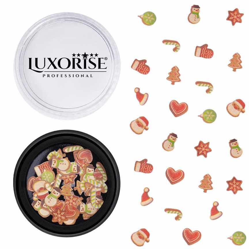 Decoratiune Unghii Christmas Delights #02, LUXORISE Decoratiune Unghii Christmas Delights #02, LUXORISE