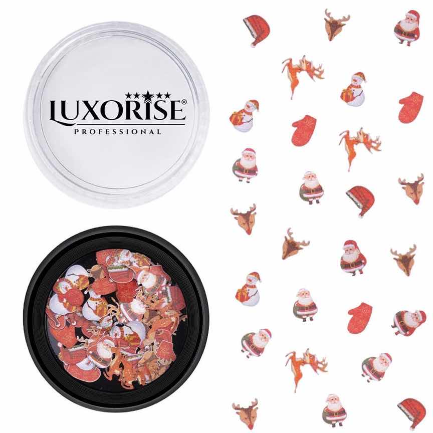 Decoratiune Unghii Christmas Delights #03, LUXORISE Decoratiune Unghii Christmas Delights #03, LUXORISE
