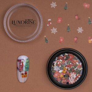 Decoratiune Unghii Christmas Delights #12, LUXORISE