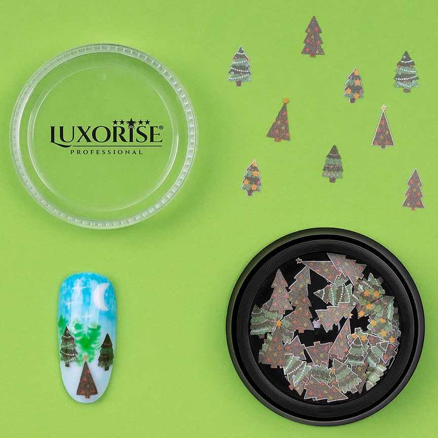 Decoratiune Unghii Christmas Delights #16, LUXORISE Decoratiune Unghii Christmas Delights #16, LUXORISE