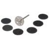 Disc Metalic Pedichiura + 6 Rezerve LUXORISE PRO15, granulatie 80-150-240