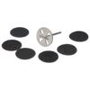 Disc Metalic Pedichiura + 6 Rezerve LUXORISE PRO20, granulatie 80-150-240