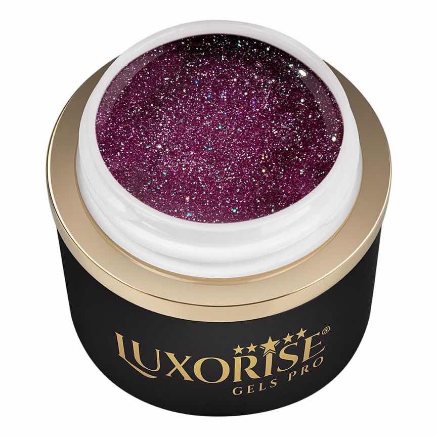 Disco Spider Gel LUXORISE, Plum Purple - Ready to Party, 5ml Disco Spider Gel LUXORISE, Plum Purple - Ready to Party, 5ml