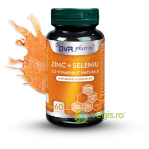 Zinc Seleniu Cu Vitamina C Naturala 60cps