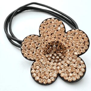 Elastic Par Floare Cristale