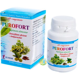 Purofort (Antiparazitar, Detoxifiant) 40cpr