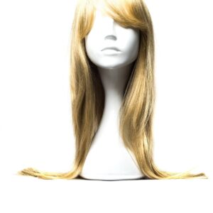 Peruca Naturala ELSA Blond Deschis Cenusiu