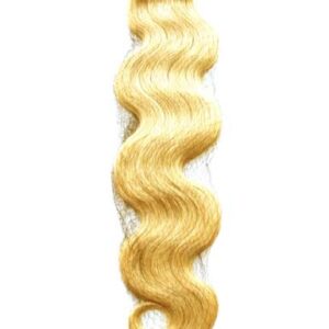 Extensii Cusute Ondulat Blond Deschis