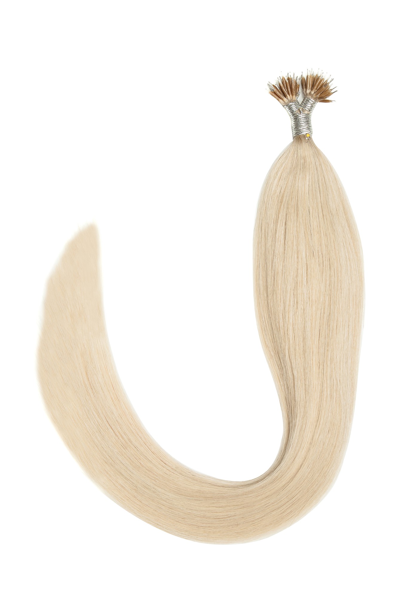 Extensii Nano-Ring Blond Argintiu Extensii Nano-Ring Blond Argintiu