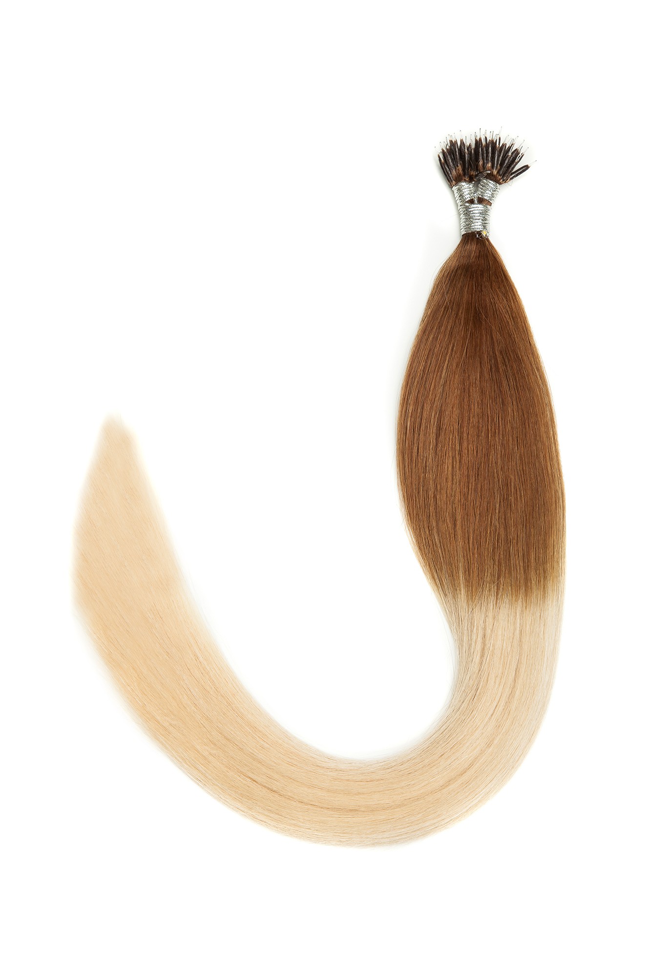 Extensii Nano-Ring Ombre Saten Natural/Blond Extensii Nano-Ring Ombre Saten Natural/Blond