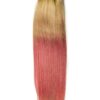 Extensii Clip-On DELUXE Ombre Blond/Roz Pastel