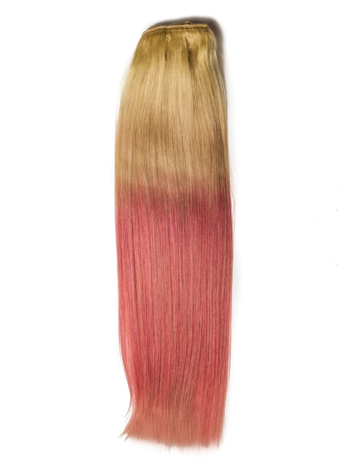 Extensii Clip-On DELUXE Ombre Blond/Roz Pastel Extensii Clip-On DELUXE Ombre Blond/Roz Pastel