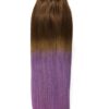 Extensii Clip-On DELUXE Ombre Saten Natural/Mov Extensii Clip-On DELUXE Ombre Saten Natural/Mov