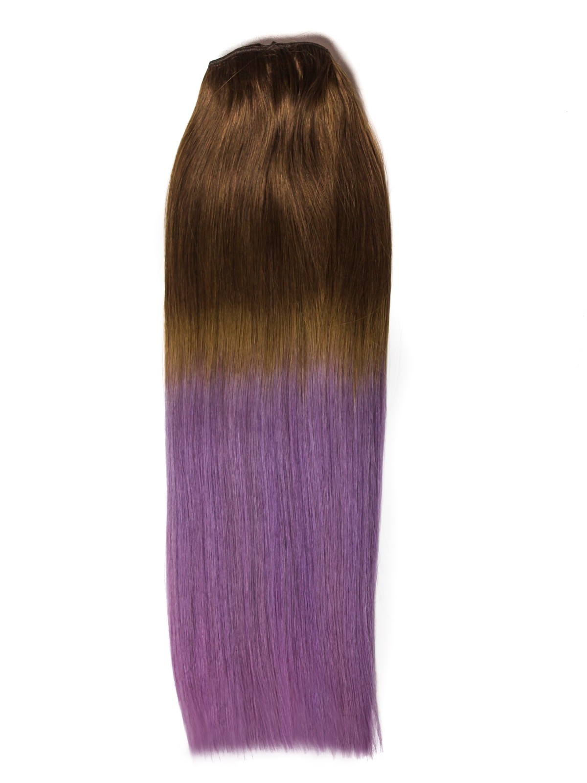 Extensii Clip-On DELUXE Ombre Saten Natural/Mov Extensii Clip-On DELUXE Ombre Saten Natural/Mov
